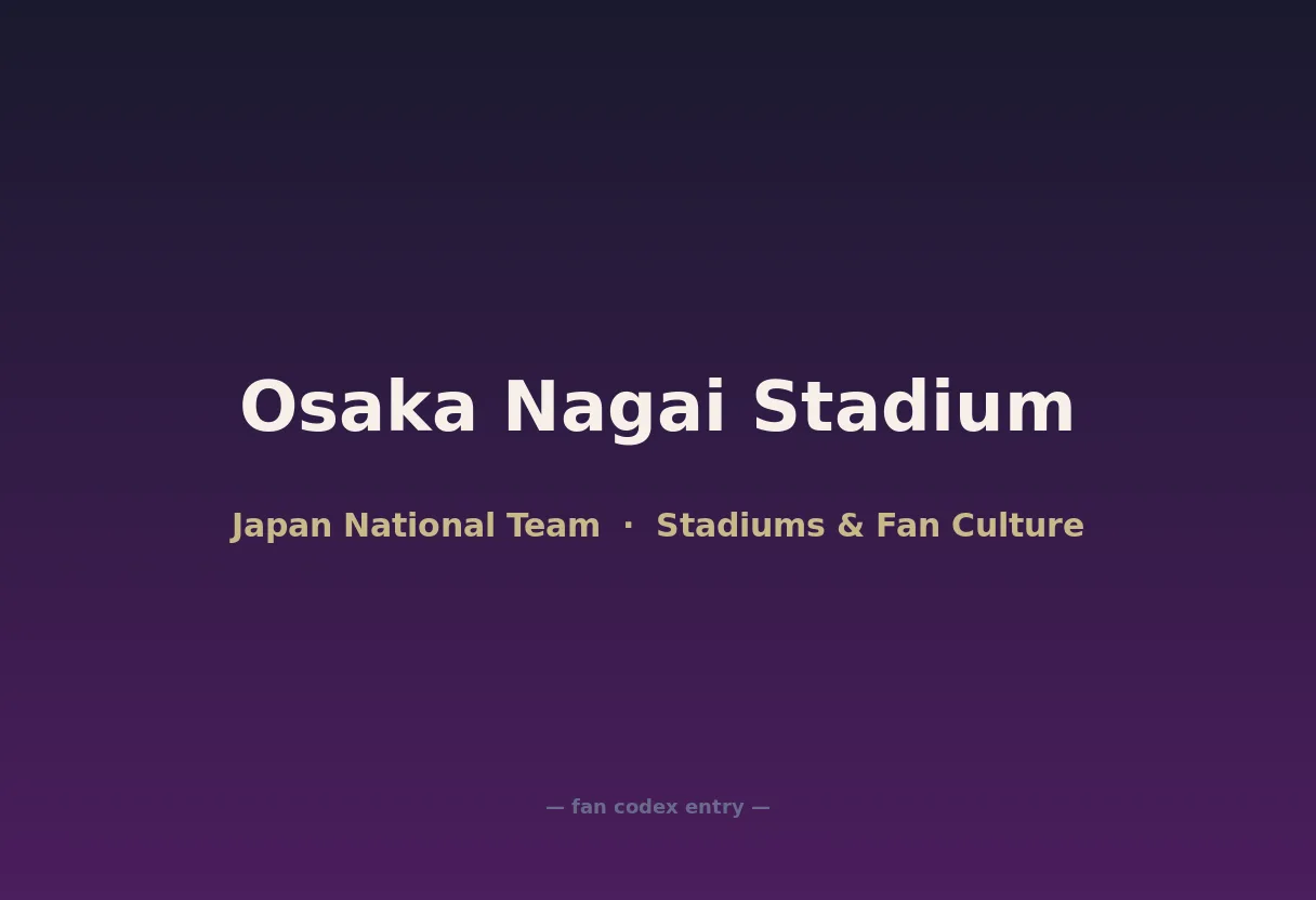 Osaka Nagai Stadium