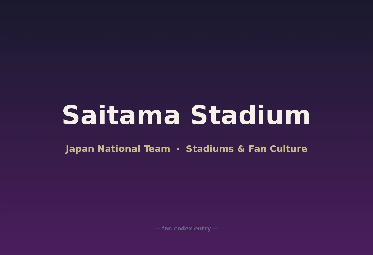 Saitama Stadium