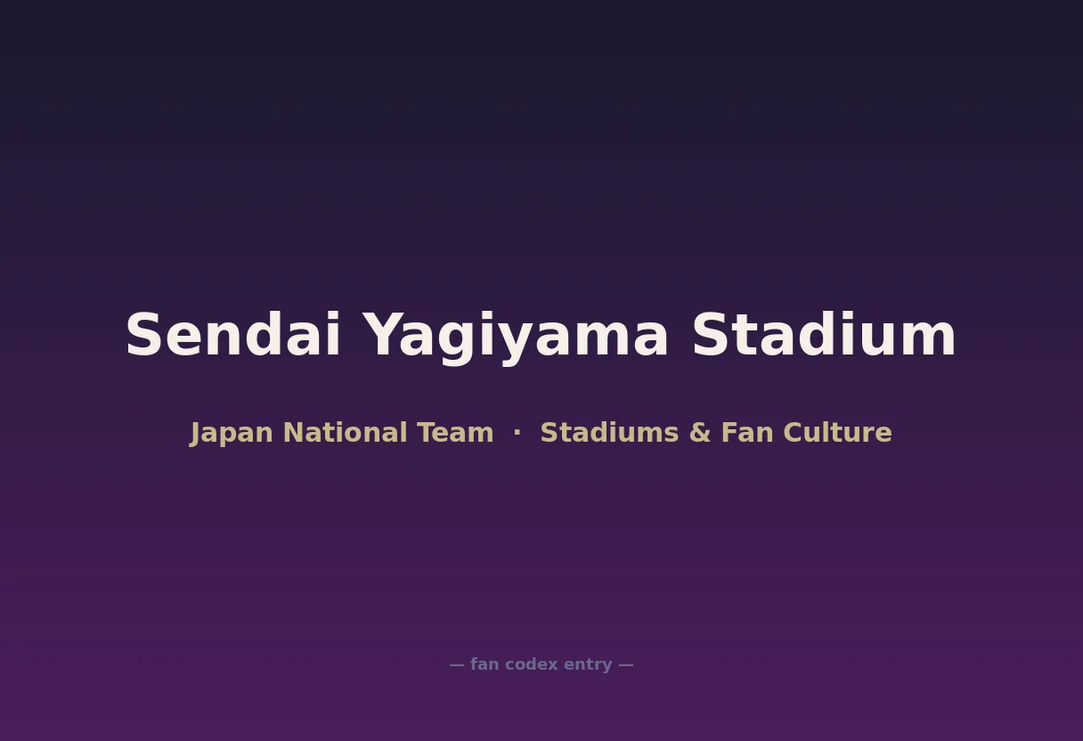 Sendai Yagiyama Stadium
