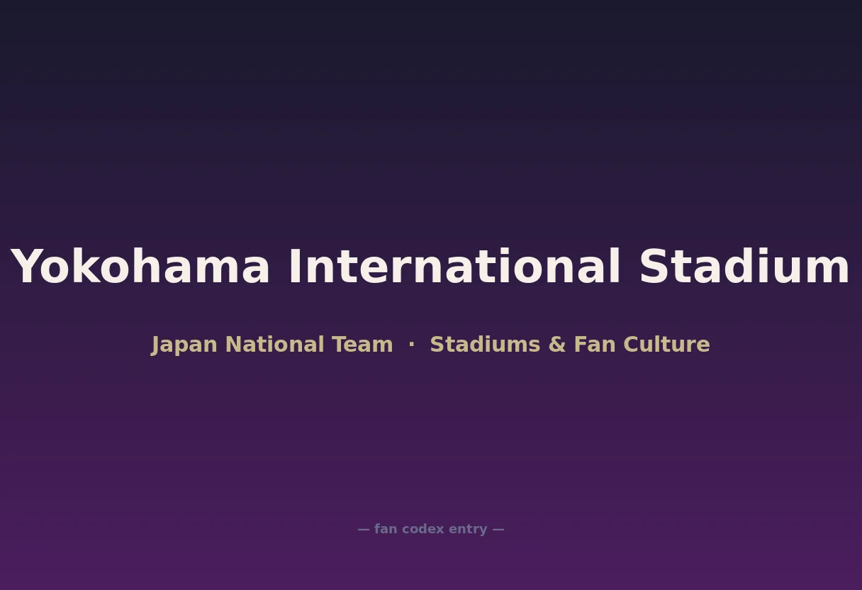 Yokohama International Stadium