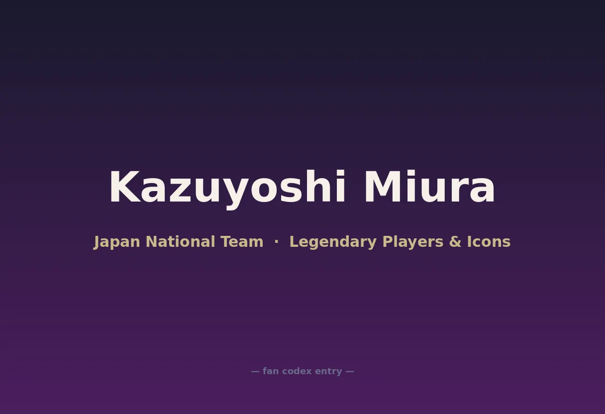 Kazuyoshi Miura