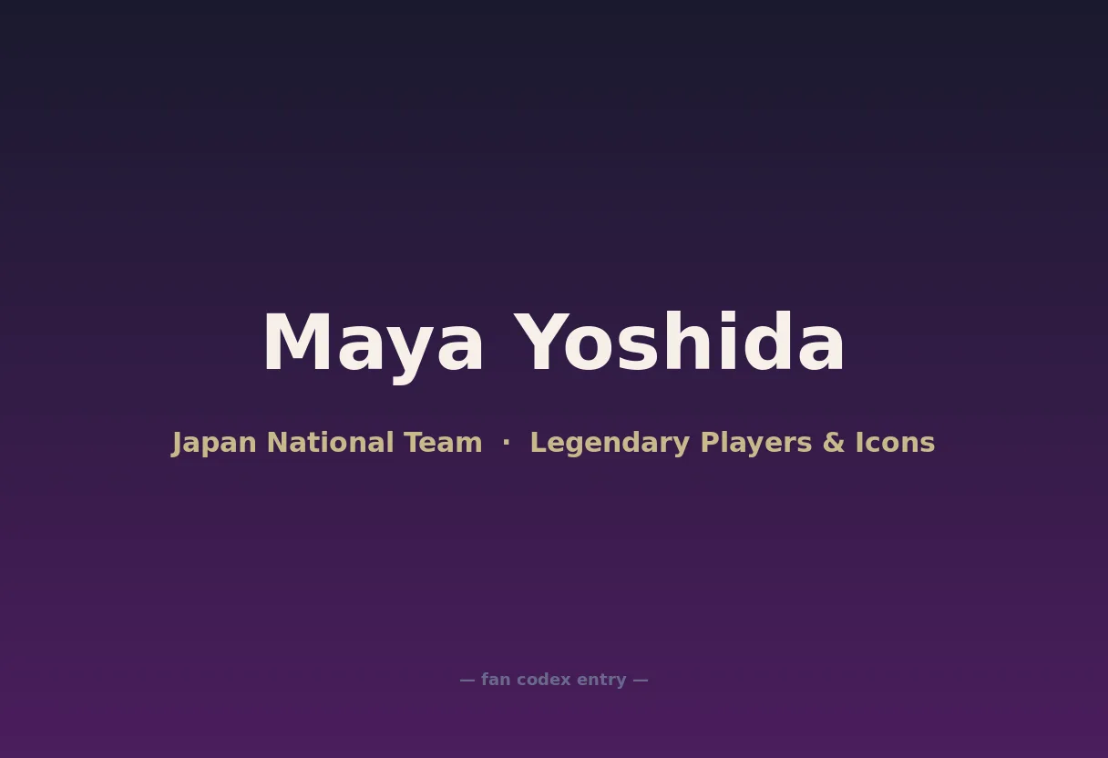 Maya Yoshida