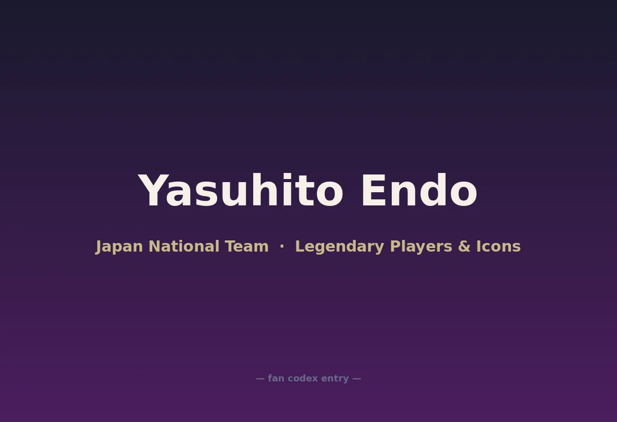 Yasuhito Endo