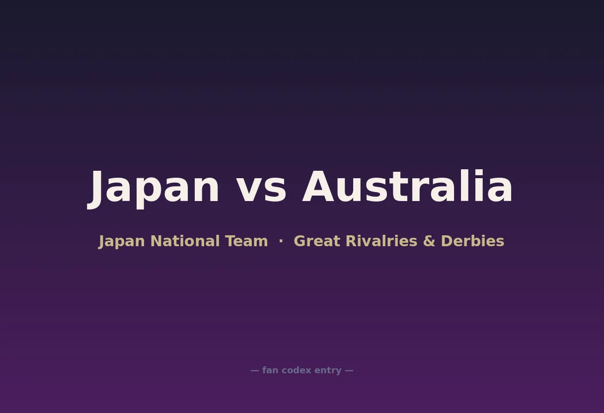 Japan vs Australia